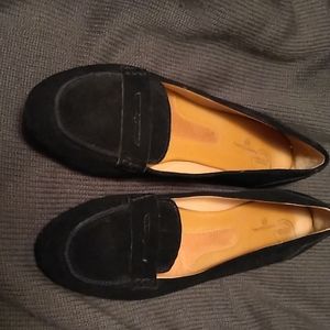 Casual suede leather shoes